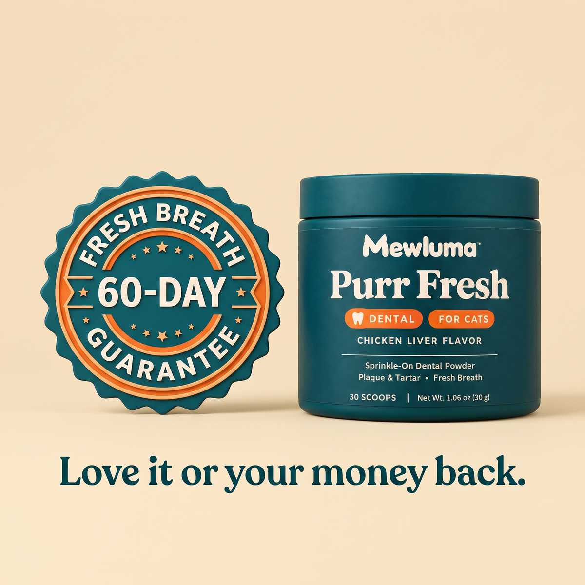 Purr Fresh Dental Powder for Cats