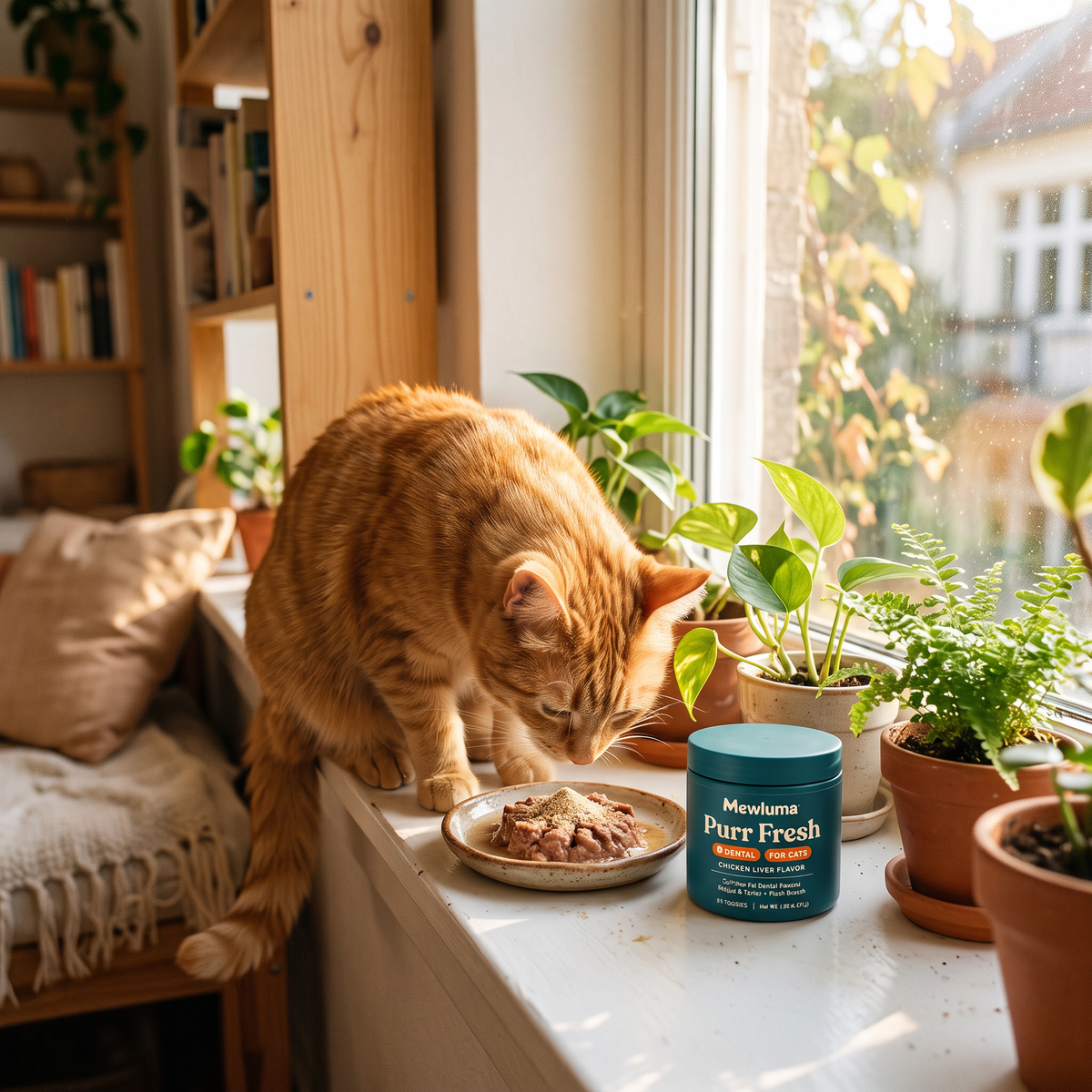 Fresh breath, no toothbrush required.